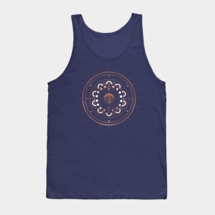 Rosè Moon Mandala Tank Top